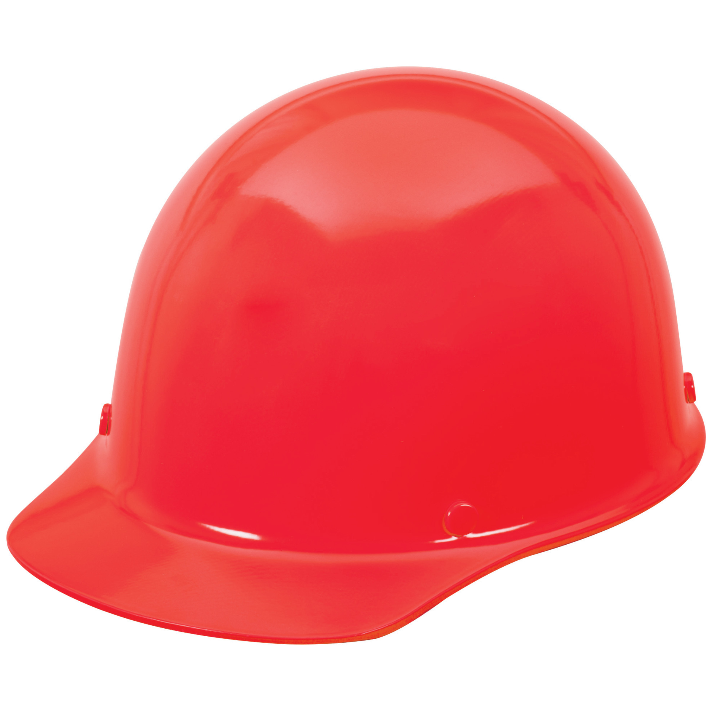 Skullgard Protective Cap, Red-Orange - w/ Staz-On Suspension, Standard